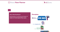 Desktop Screenshot of bioscifloorplanner.bioscientifica.com